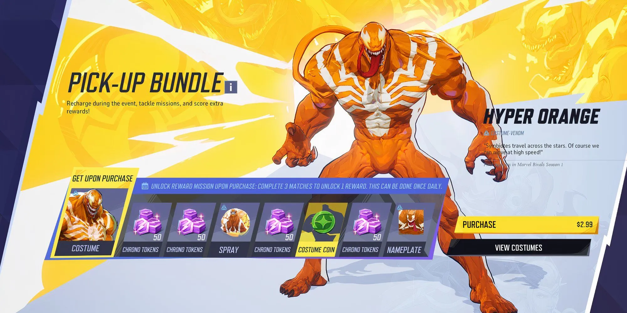 earn-the-hyper-orange-venom-skin-and-a-costume-coin-in-marvel-rivals-pick-up-bundle-image-1